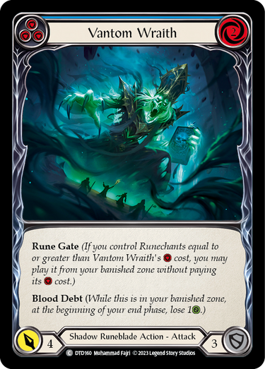 Vantom Wraith (Blue)